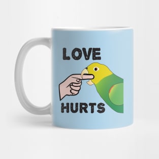 Love Hurts - Double Yellow Headed Amazon Parrot Mug